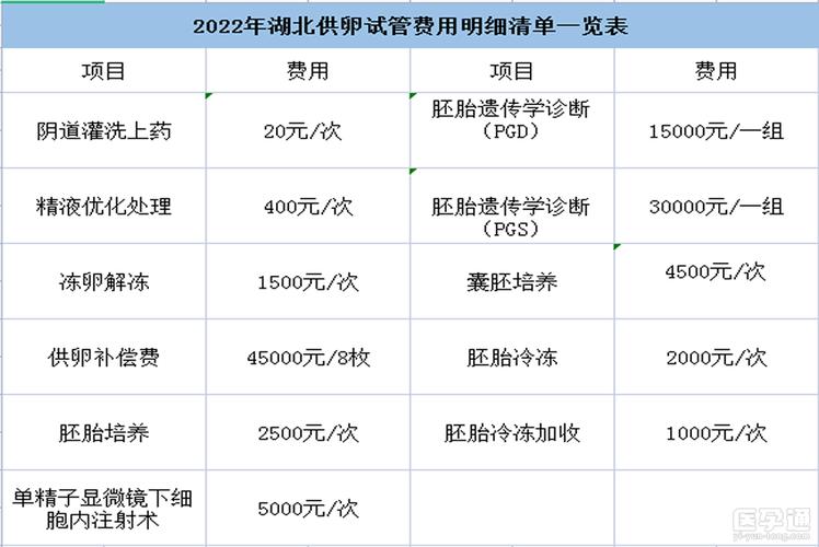 供卵试管婴儿大概需要多少钱(供卵试管婴儿:成本大概是多少?)