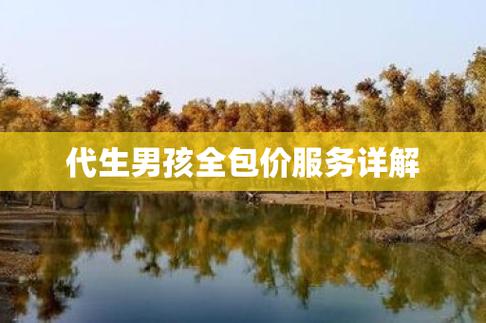 代生男孩中介【代生男孩中介:选择理想的宝贝男孩】